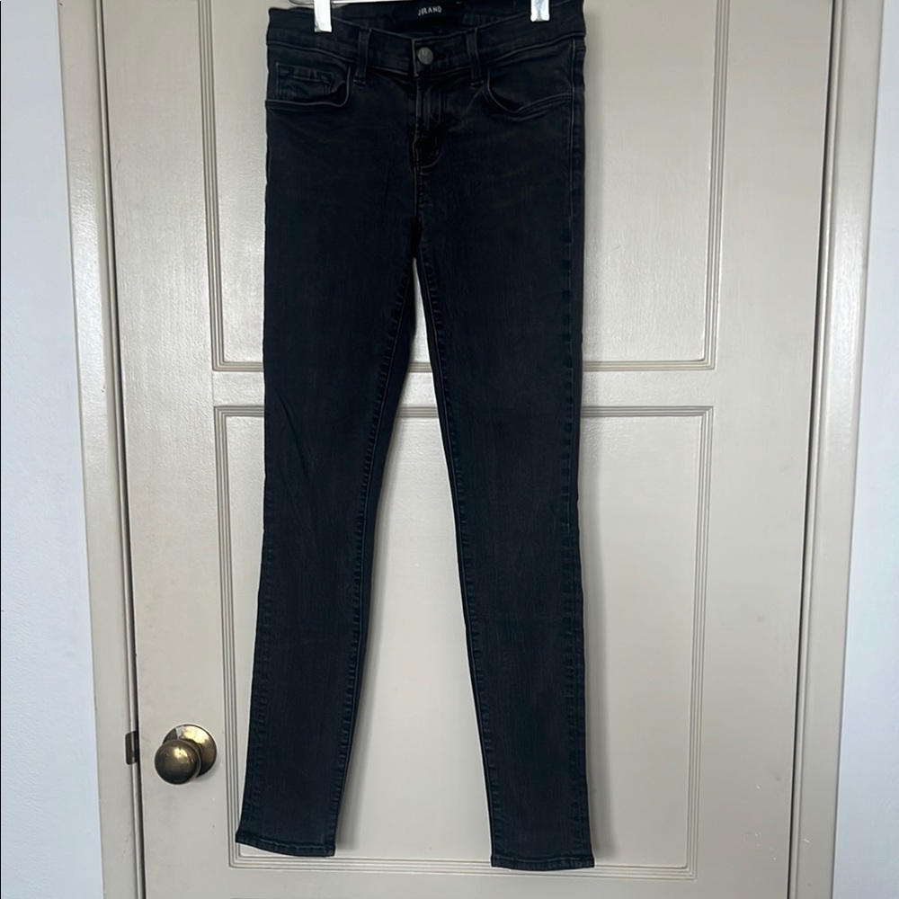 J Brand Black Skinny Jeans GRAPHITE, size 26